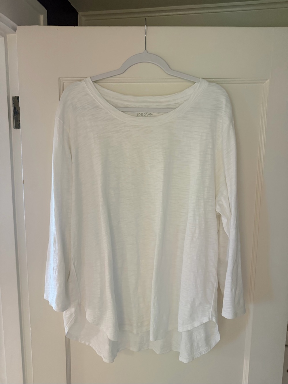 100% cotton long sleeve top